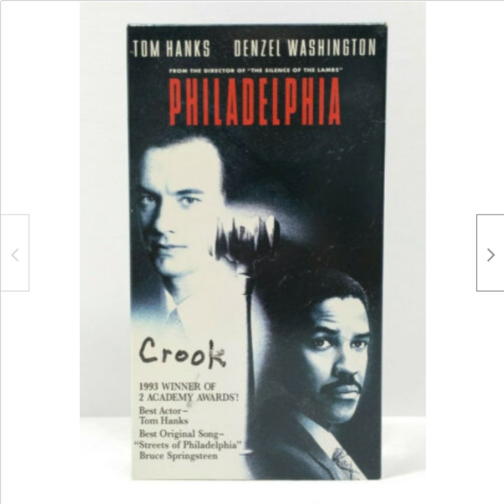 Philadelphia (VHS, 1994) Movie 4633E1M
